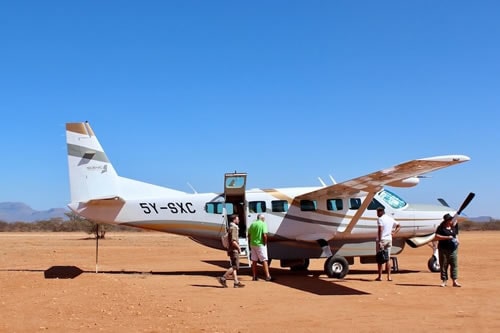 masai mara flying